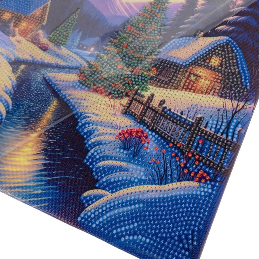 Winter Solstice Crystal Art Canvas Kit 30x30cm