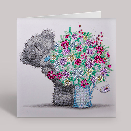 "Someone Special" Tatty Teddy Crystal Art Card - 18x18cm