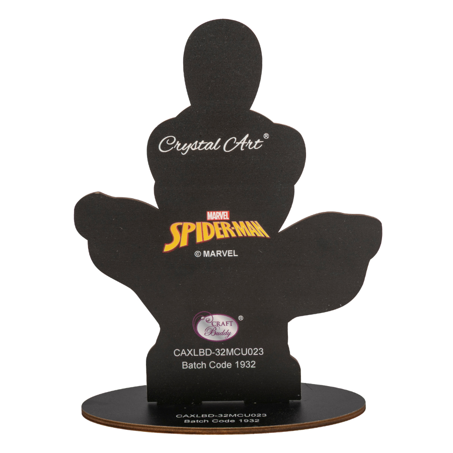 Spiderman Crystal Art Buddies XL MARVEL back