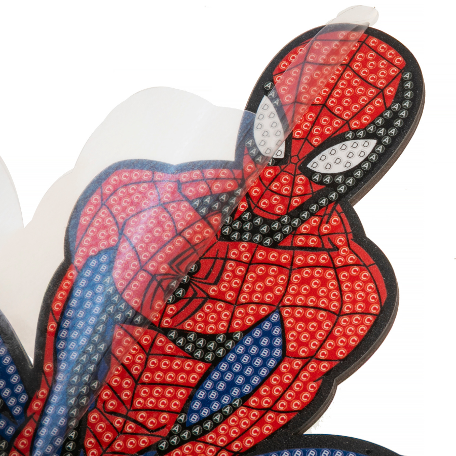 Spiderman Crystal Art Buddies XL MARVEL template
