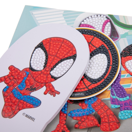 Spiderman Crystal Art Mega Activity Set Disney 10