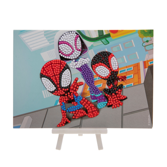 Spiderman Crystal Art Mega Activity Set Disney 7