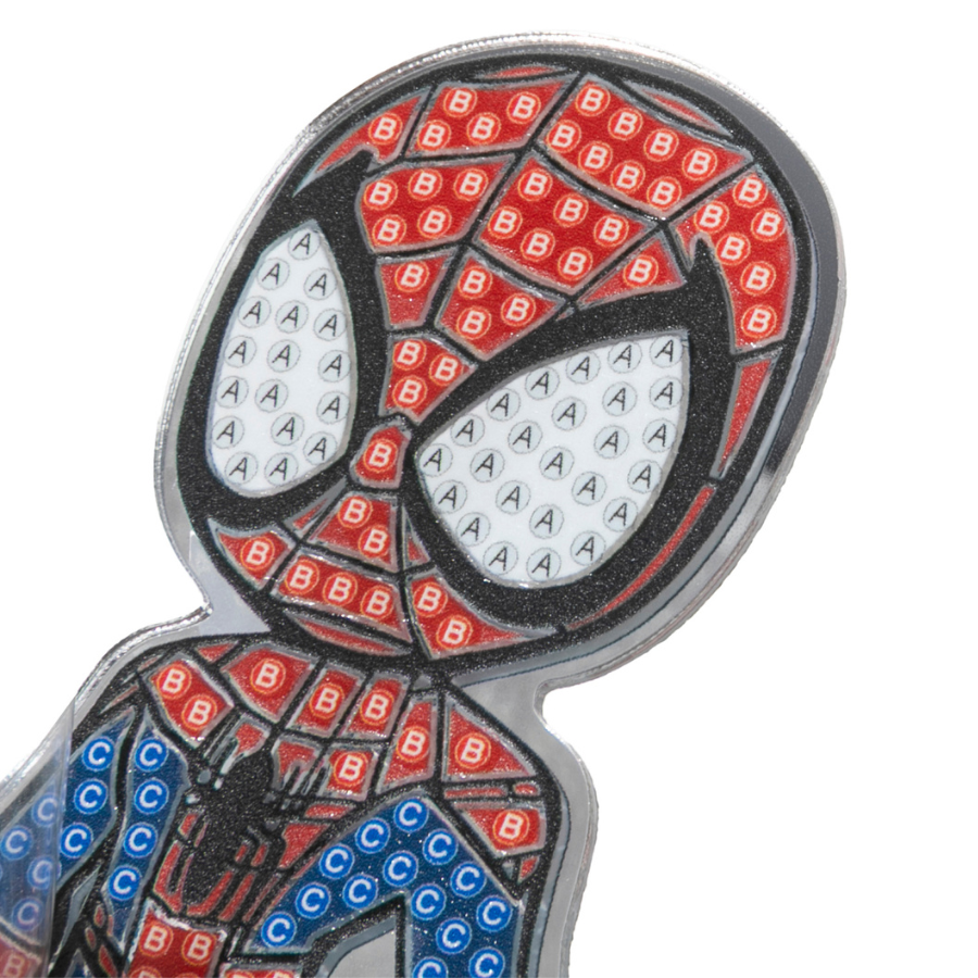 Spiderman Crystal Art Mirror Buddies Kit MARVEL 6