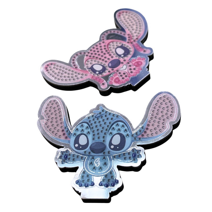 Stitch Angel Crystal Art Mag Buddies Disney 12