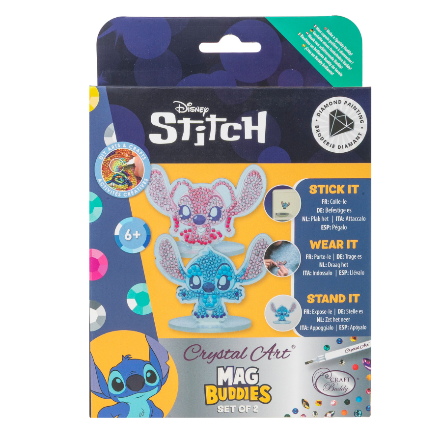Stitch Angel Crystal Art Mag Buddies Disney 4