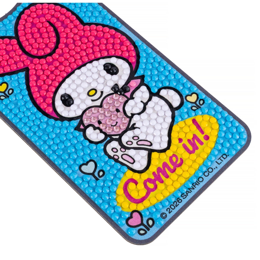 Sugar and Spice Crystal Art Door Hanger Kit Hello Kitty
