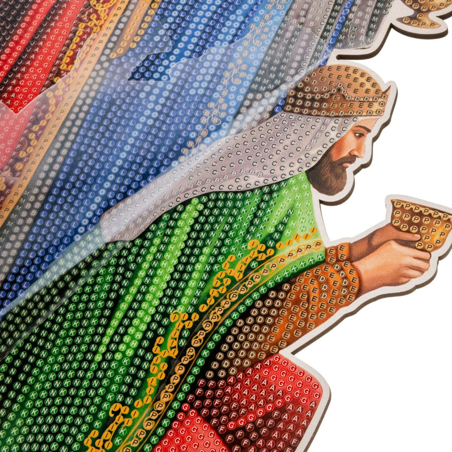Three Wise Men Crystal Art Wooden Decoration Kit