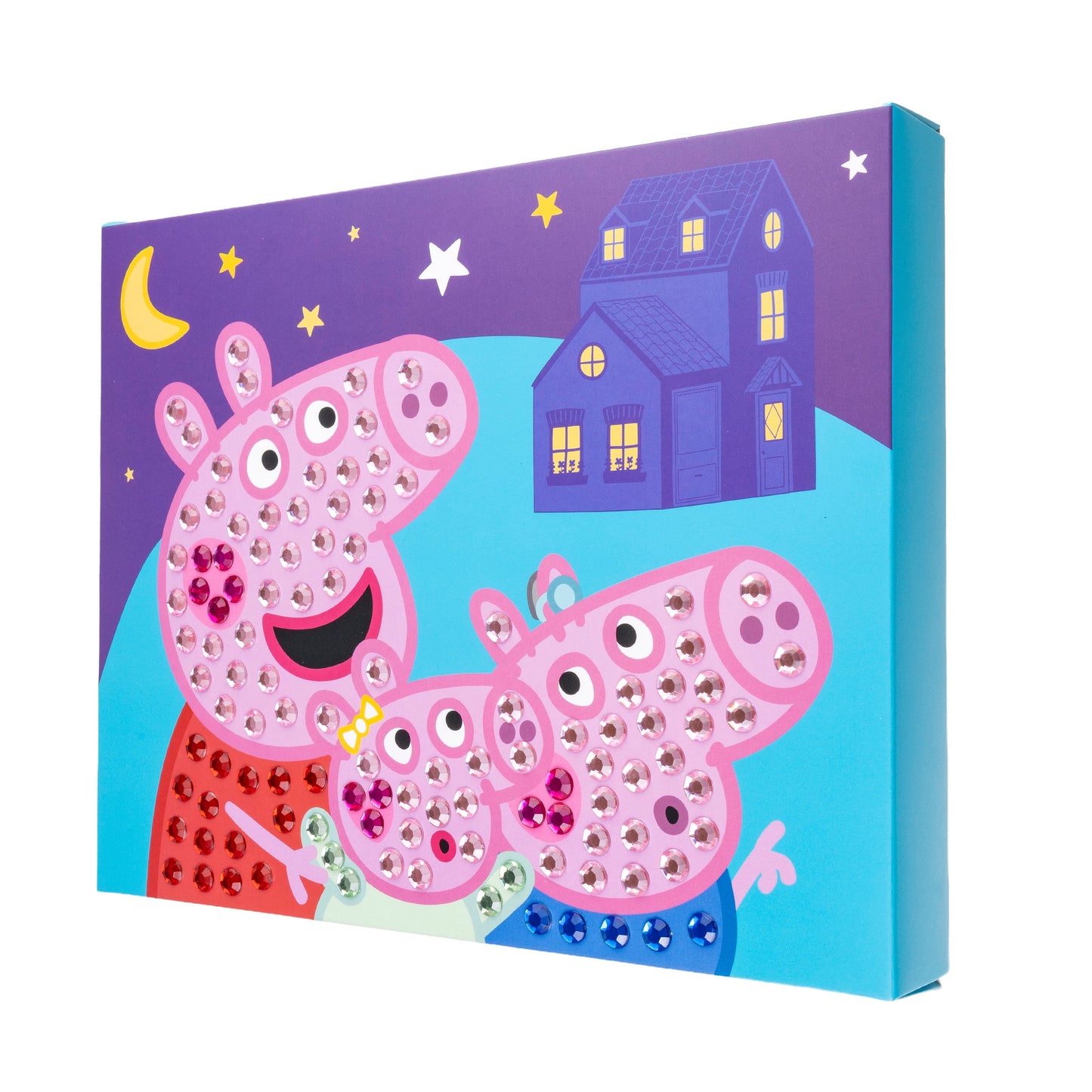 Twinkle And Shine Crystal Art Junior Canvas Kit Peppa Pig