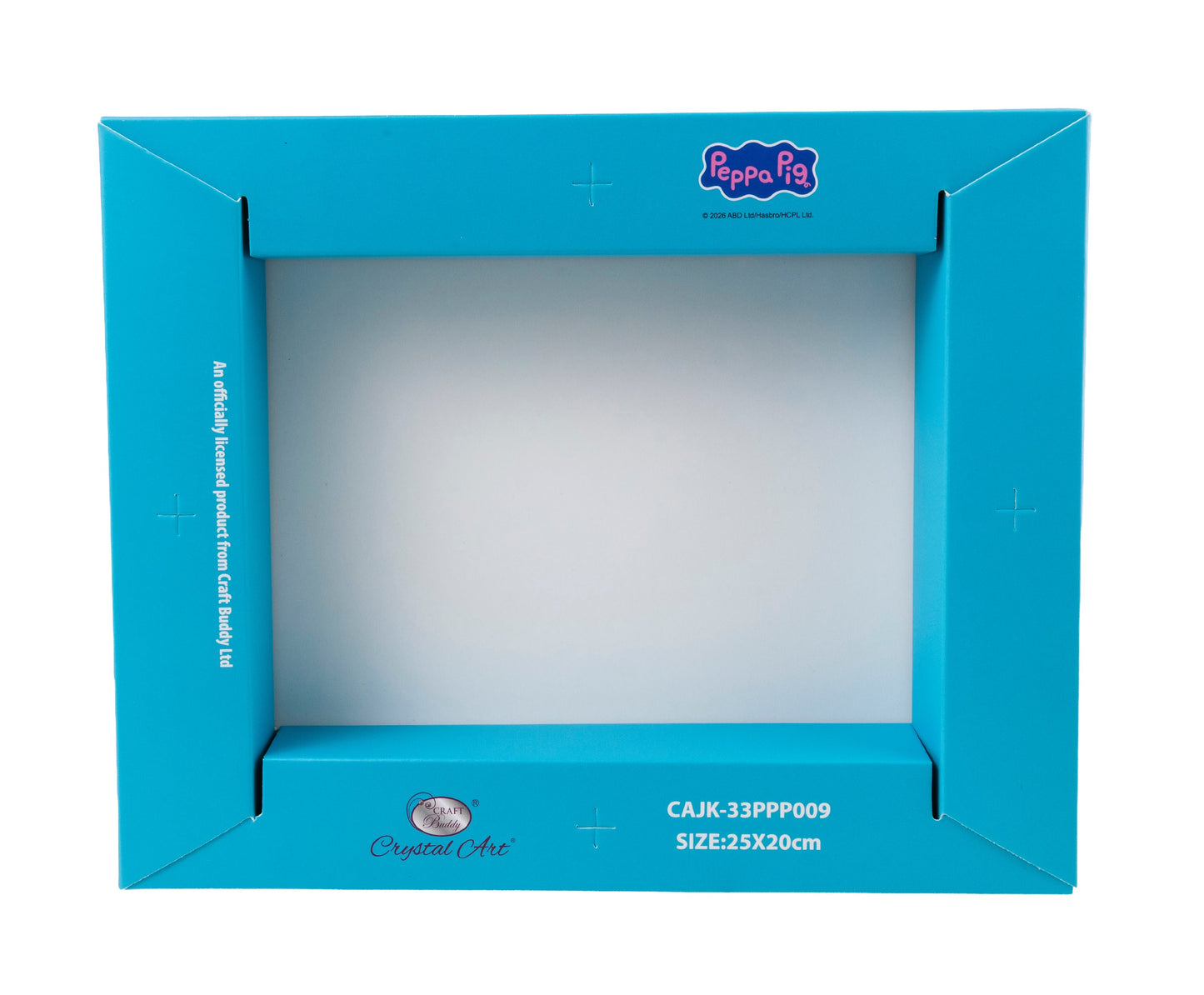 Twinkle And Shine Crystal Art Junior Canvas Kit Peppa Pig