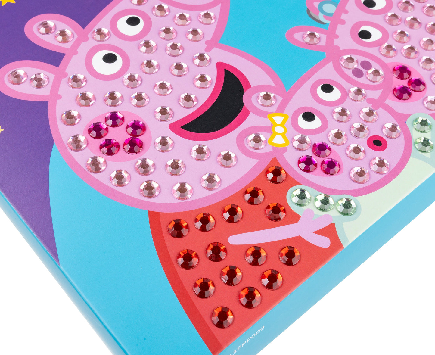 Twinkle And Shine Crystal Art Junior Canvas Kit Peppa Pig