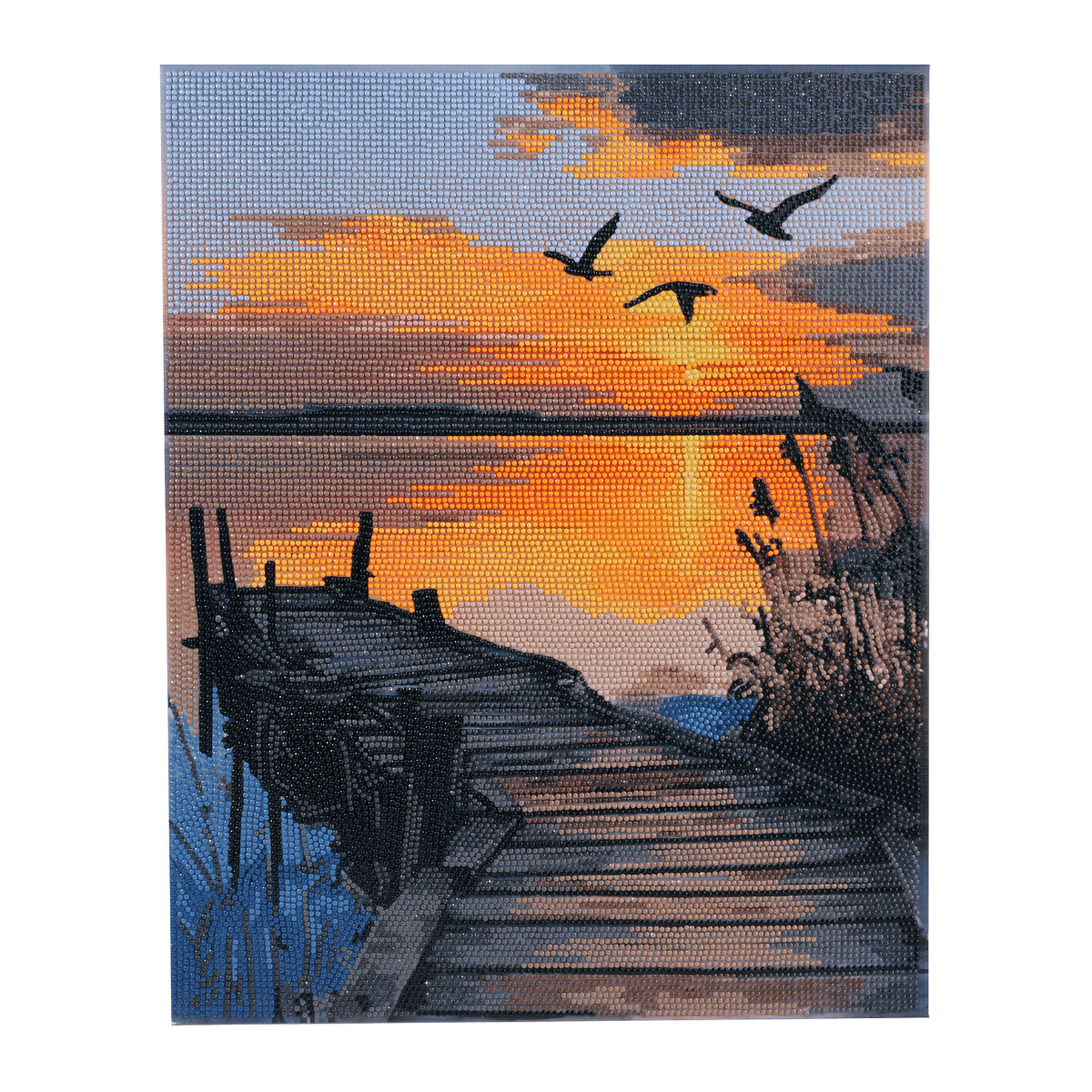 Whispers of Dusk Crystal Art Canvas Kit 40x50cm