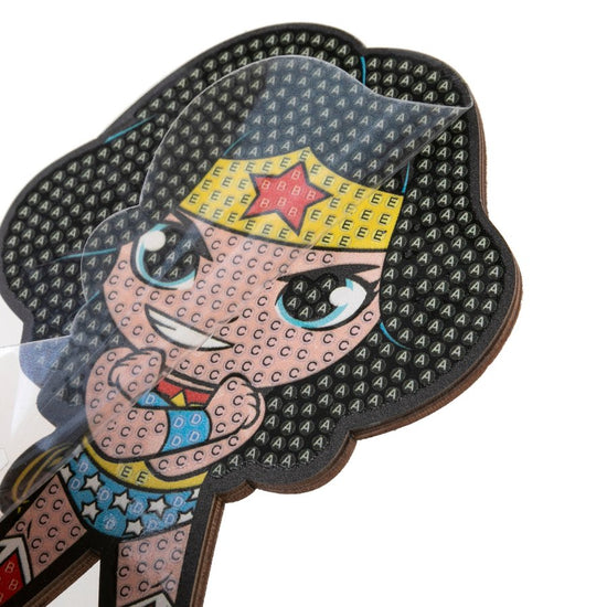 "Wonder Woman" Crystal Art Buddies DC Series 3 before