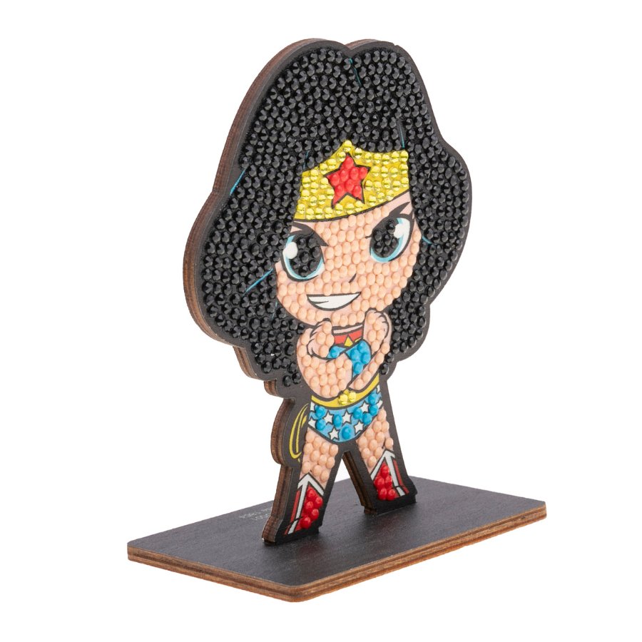 "Wonder Woman" Crystal Art Buddies DC Series 3 side