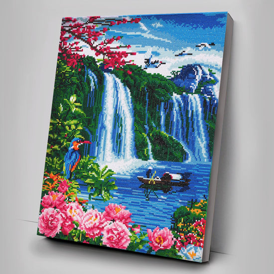 CAK-A150L "Wonderfall Waterfall" 40x50cm Crystal Art Kit