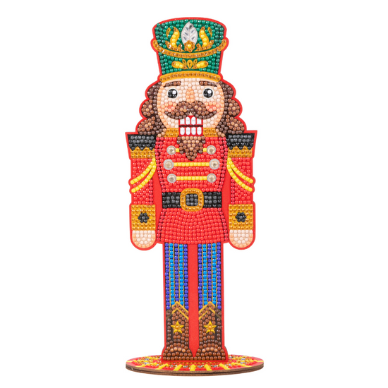 XL Buddy Crystal Art Nutcracker complete