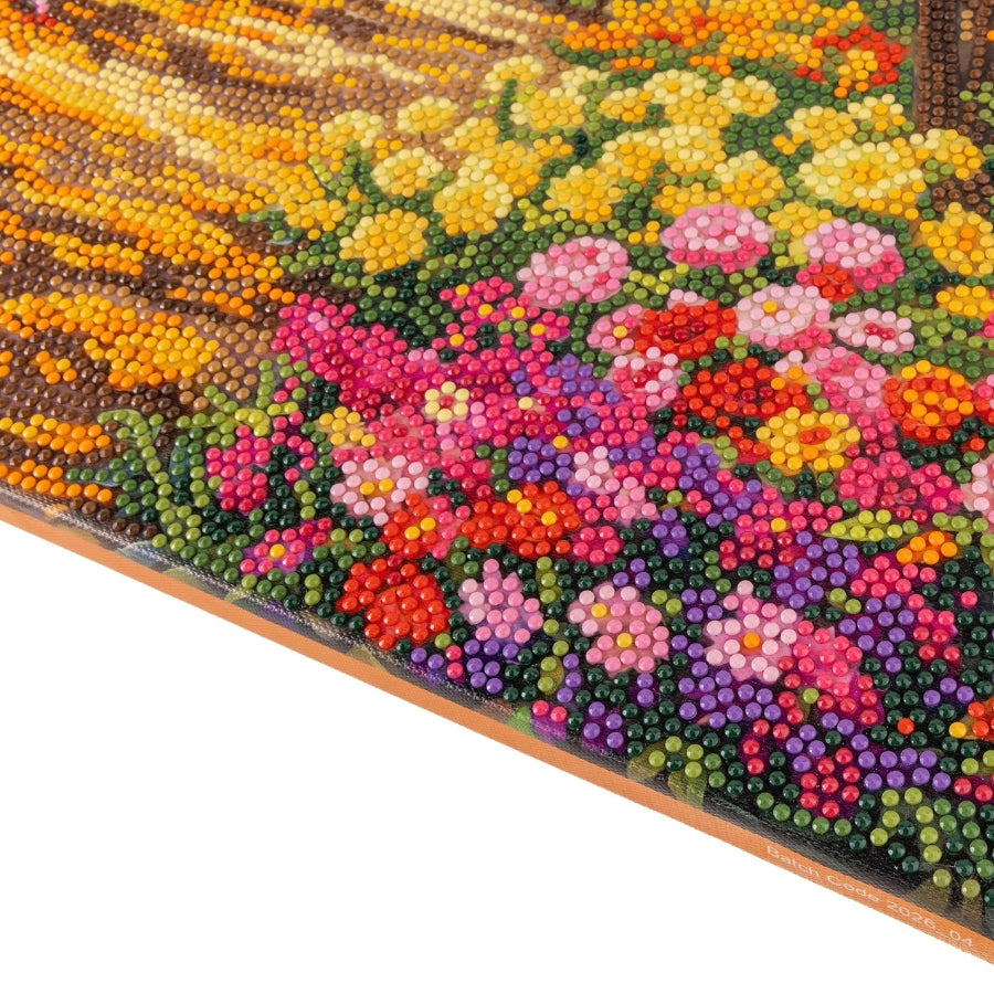 Autumn Park Crystal Art Canvas Kit 40x50cm