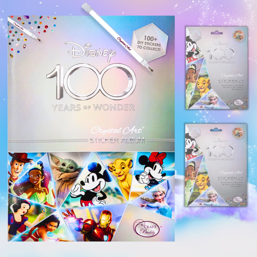 Disney 100th anniversary crystal art book