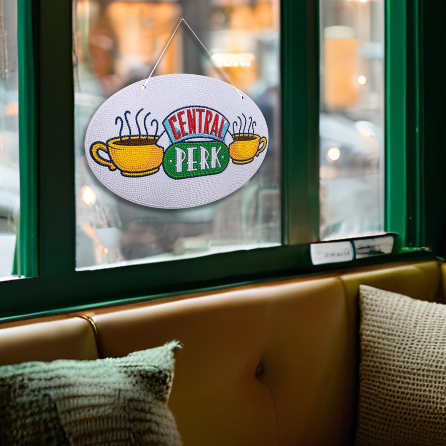 Central Perk Wooden Hanging Decoration