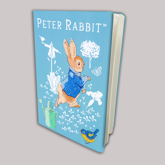 CANJ-PRBT01: Peter Rabbit Crystal Art Notebook 18x26cm