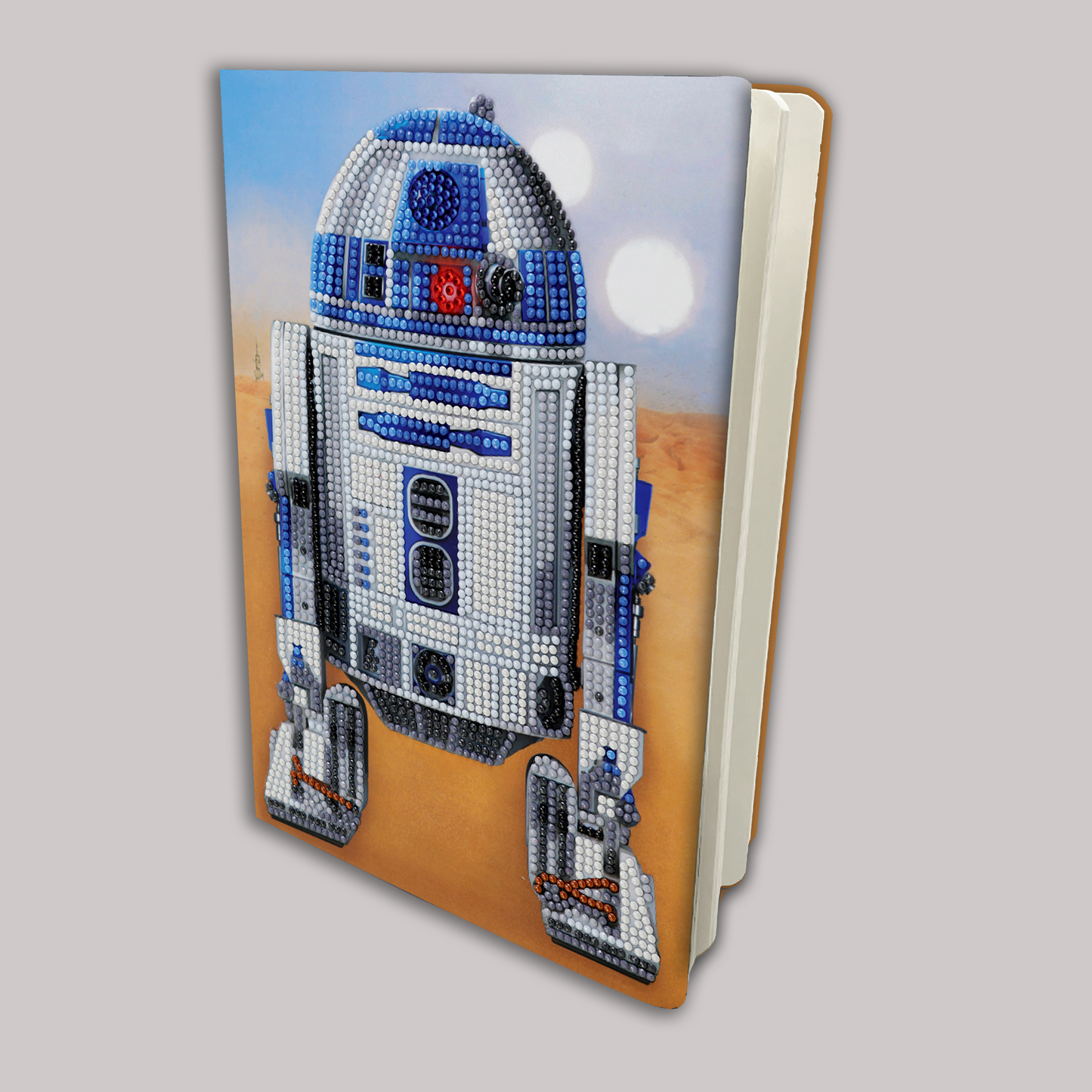 CANJ-SWS601: R2-D2 Crystal Art Notebook