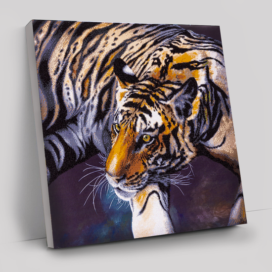 CAK-CH1: The Tiger by Claudia Hahn 70 x 70cm (Super Sized)