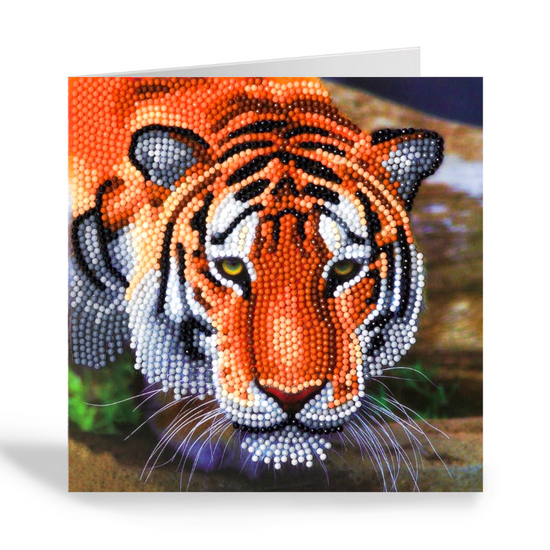 CCK-A40 "Tiger" Crystal Art Card Kit