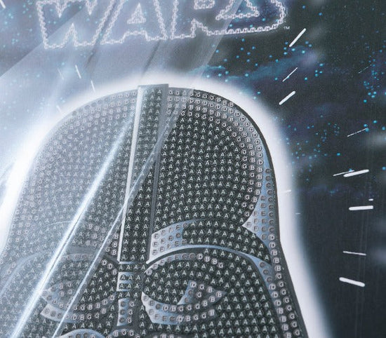 Darth Vader Crystal Art Notebook - Close Up