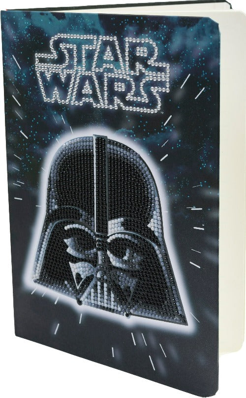 Darth Vader Crystal Art Notebook - Side View