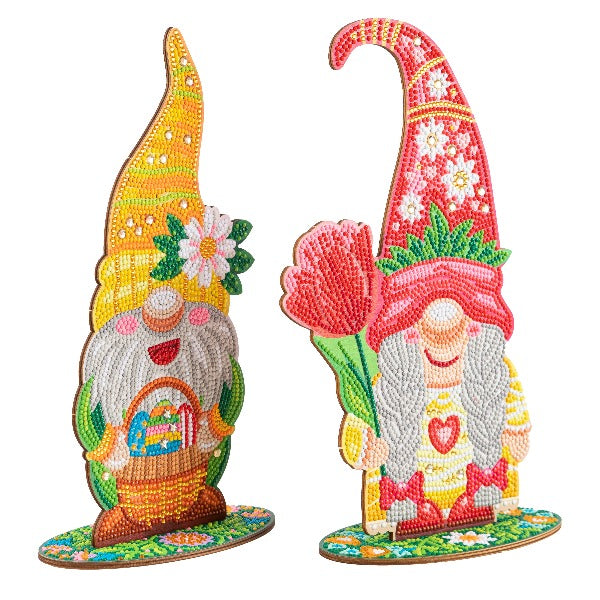 Crystal Art Gnomes - Spring