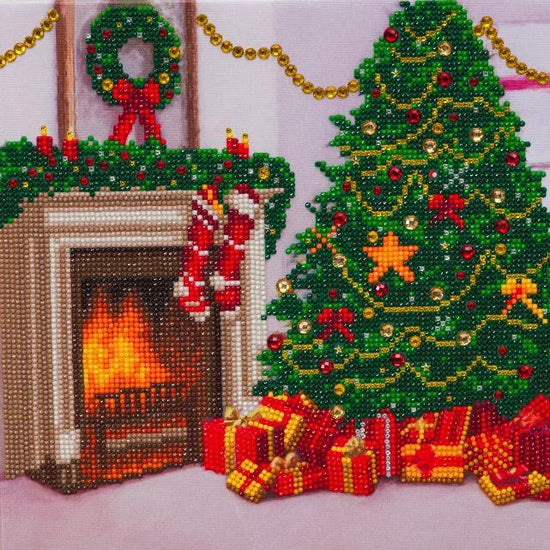 CAK-A130M: "Cosy Christmas" 30x30cm Crystal Art Kit