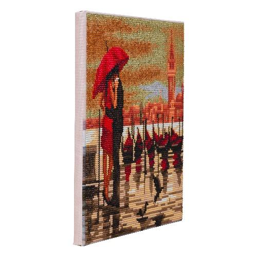 CAK-A145M: "Meet Me In Venice" 30x30cm Crystal Art Kit