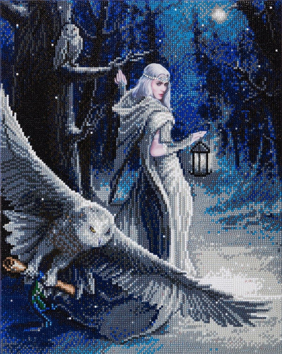 CAK-AST1: "Midnight Messenger" 40 x 50cm (Large) - Anne Stokes