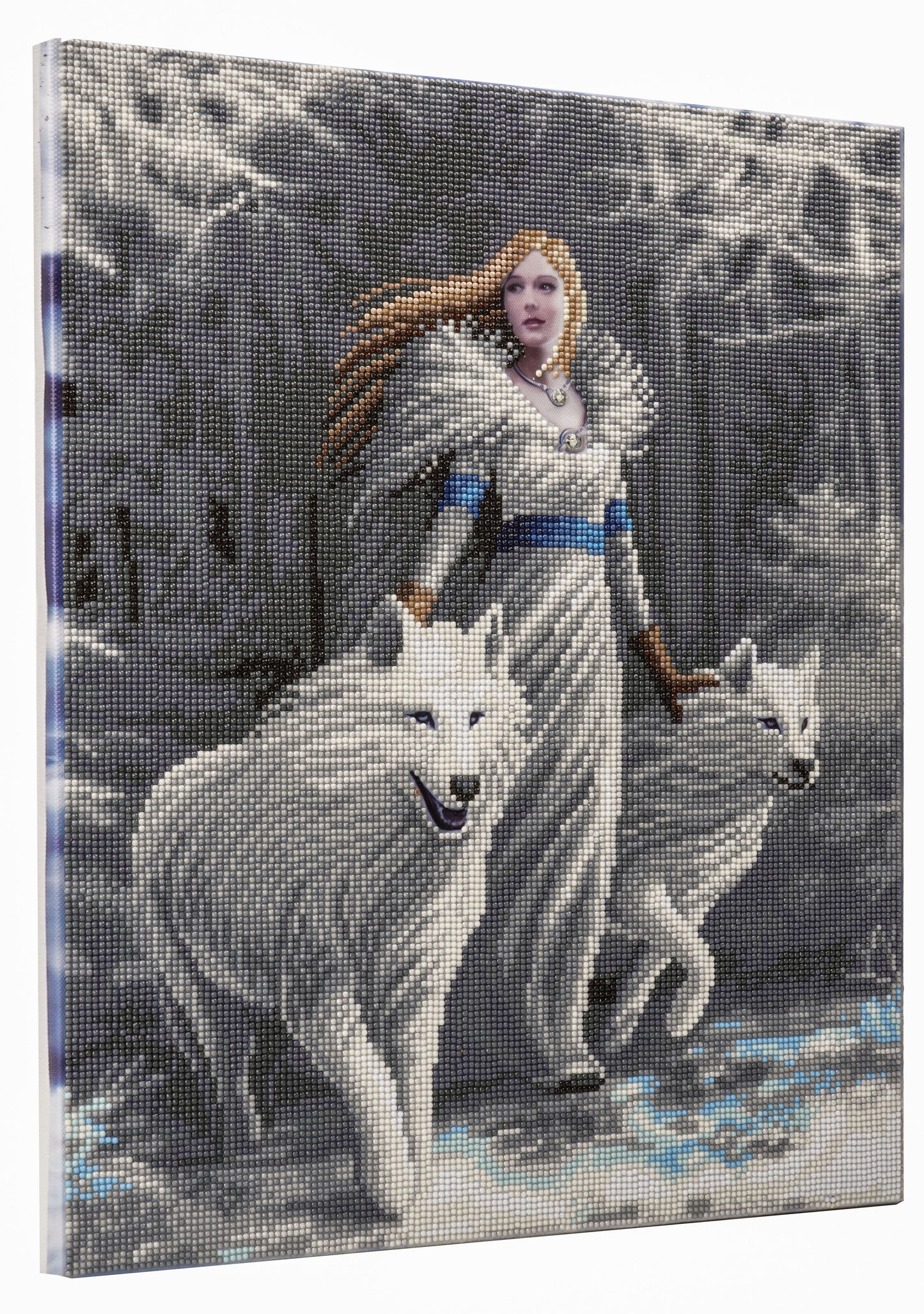 CAK-AST8: "Winter Guardians" 40 x 50cm (Large) - Anne Stokes