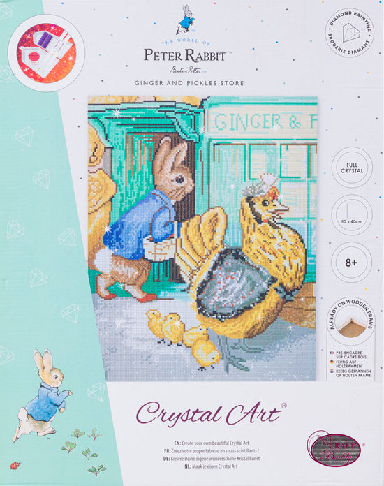 CAK-PRBT50L: Ginger and Pickles Store 40x50m Crystal Art Canvas Kit