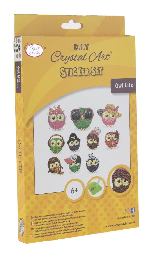 CAMK-2020SET2: Owl Life Sticker Set of 10