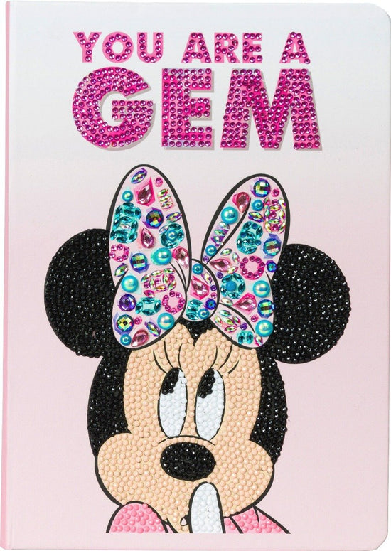 CANJ-DNY602: Classic Minnie, Crystal Art Notebook