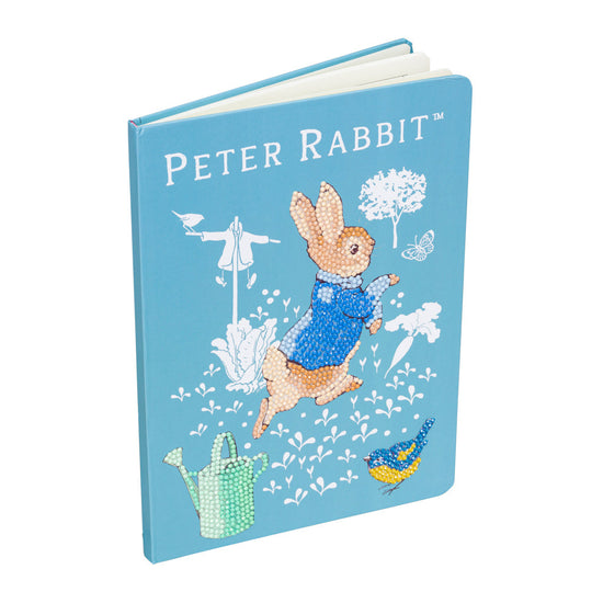 CANJ-PRBT01: Peter Rabbit Crystal Art Notebook 18x26cm
