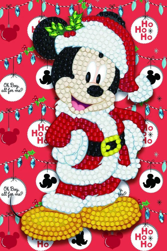 CCK-10x15DNY03: Santa Mickey 10x15cm card