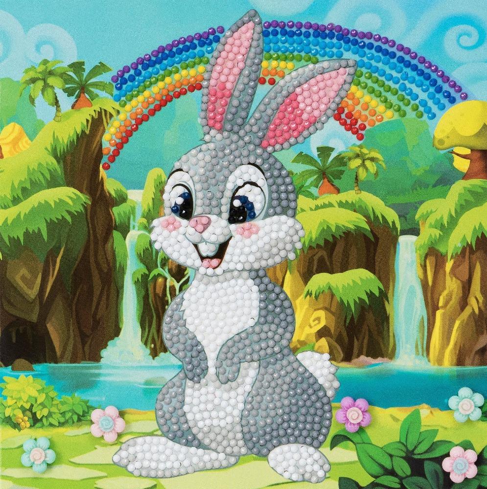 CCK-A24: "Rabbit Wonderland" Crystal Card Kit