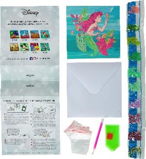 CCK-DNY803: Ariel, 18x18cm Crystal Art Card