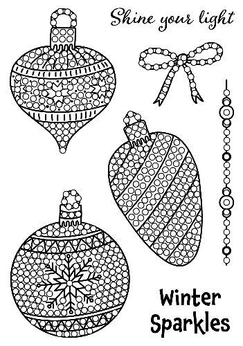 Beautiful Baubles - Stamp