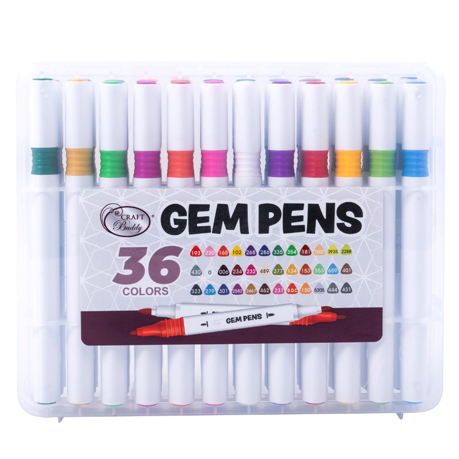 Craft Buddy Dual Tip Markers Front