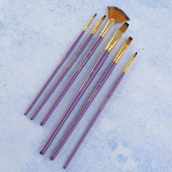 BRKT01: Craft Buddy Set of 6 Brushes