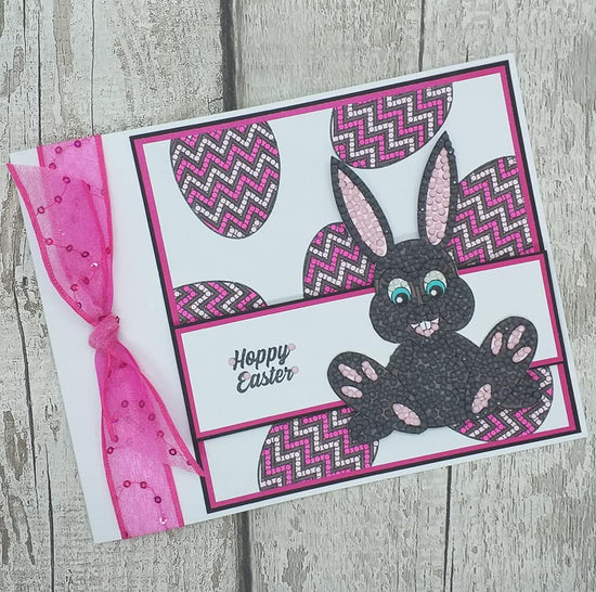 CCST18: Craft Buddy Easter Party, Crystal Art A5 Stamp Set