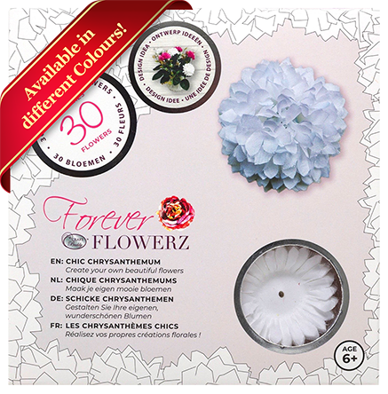 Flower Making Kit - Chic Chrysanthemums - available in various colours