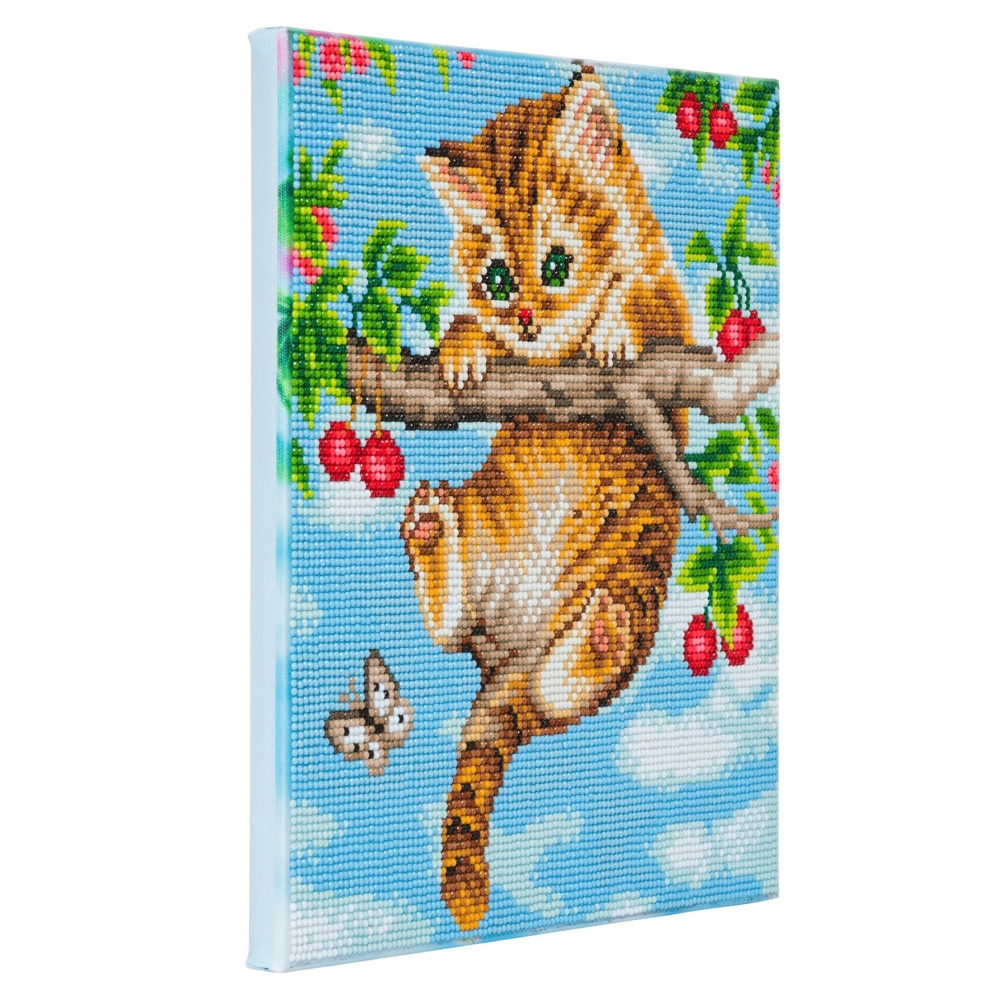 CAK-A73: "Cherry Kitten" 30 x 30cm (Medium)