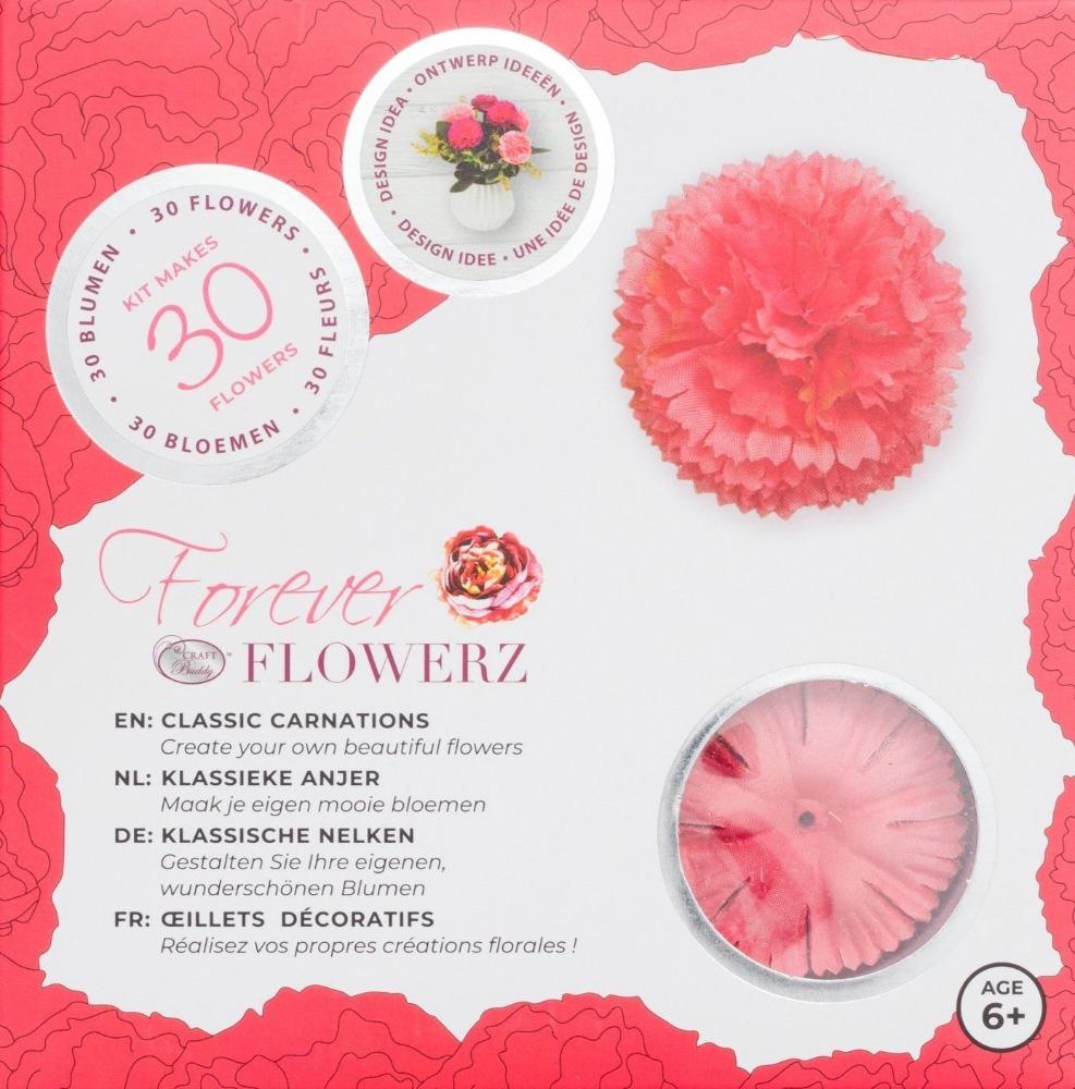 Flower Making Kit - Classic Carnations - PINK - FF03PK