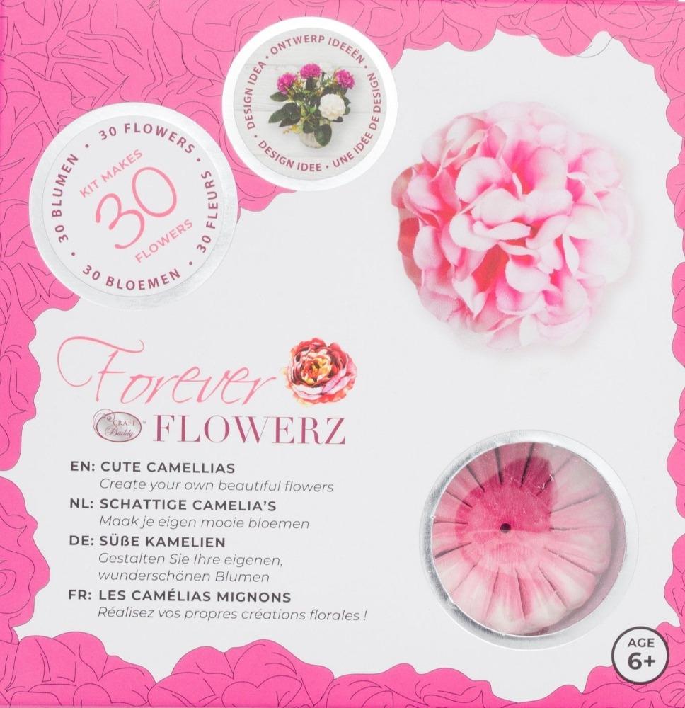Flower Making Kit - Cute Camellias - PINK - FF01PK