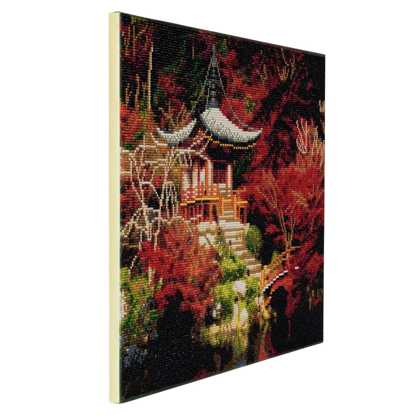 CAK-A50: "Japanese Temple" Framed Crystal Art Kit, 40 x 50cm