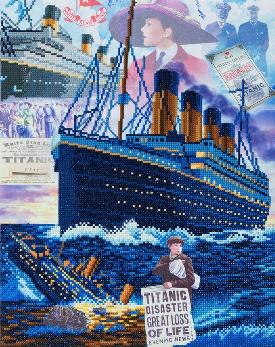 CAK-A69: "Titanic: Sunken Dreams" 40 x 50cm (Large)